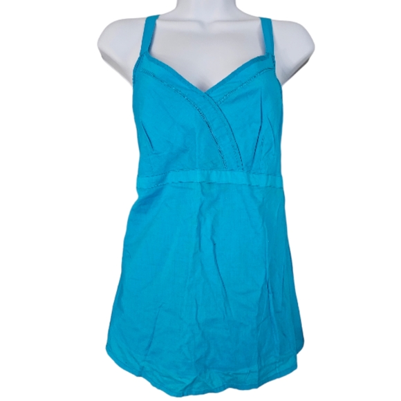 GAP Tops - 2/$20 NWOT GAP blue cotton tank top Womens Large